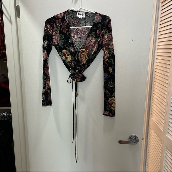 Rouje Paris Sade Wrap Top Size EU 34 - Picture 4 of 10